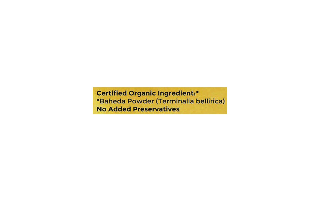 Carmel Organics Baheda Powder    Pack  250 grams